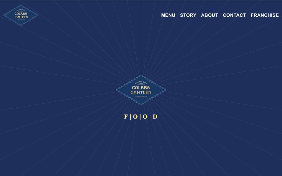Colaba Canteen – Premium Restaurant Website – Brand website for Colaba Canteen, a luxury Mumbai-based food and beverage outlet with high-quality visuals and engaging layout.