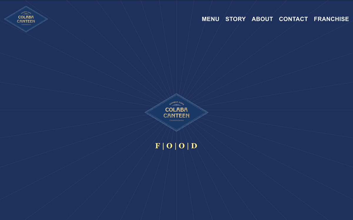 Colaba Canteen – Brand website for a premium Mumbai-based food and beverage outlet.