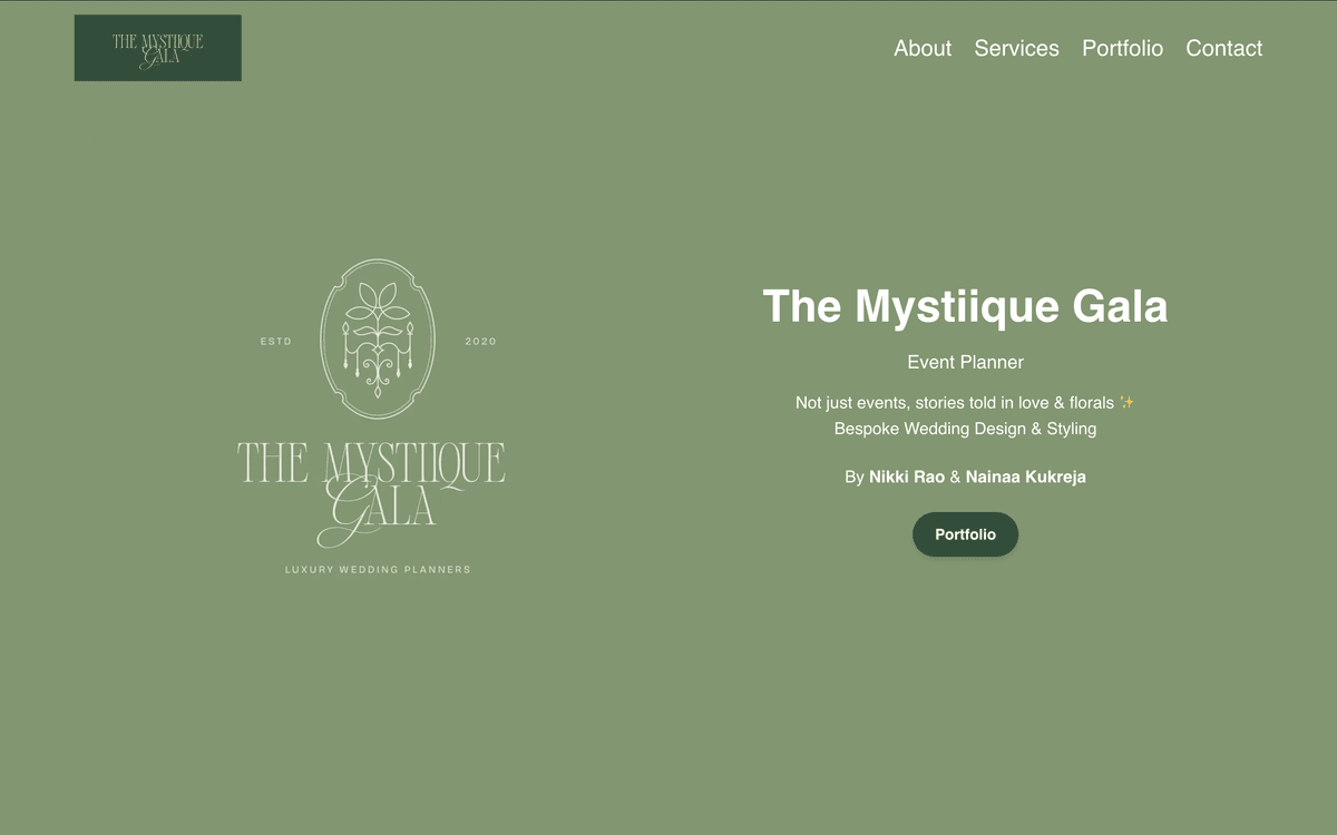 The Mystiique Gala – Designing Dreams: A Portfolio of Luxurious Wedding Decor